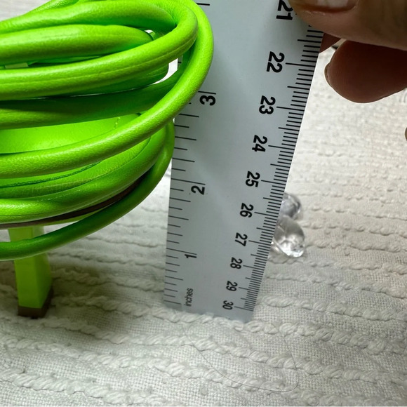 PrettyLittleThing green heels - Picture 4 of 4